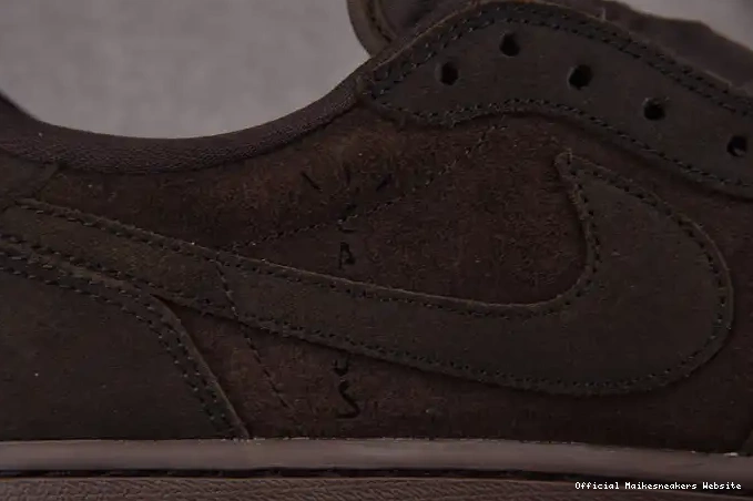 Official Maikesneakers 1 Travis Air x Brown OG Velvet Scott DM7866-202 Low Jordan 0623